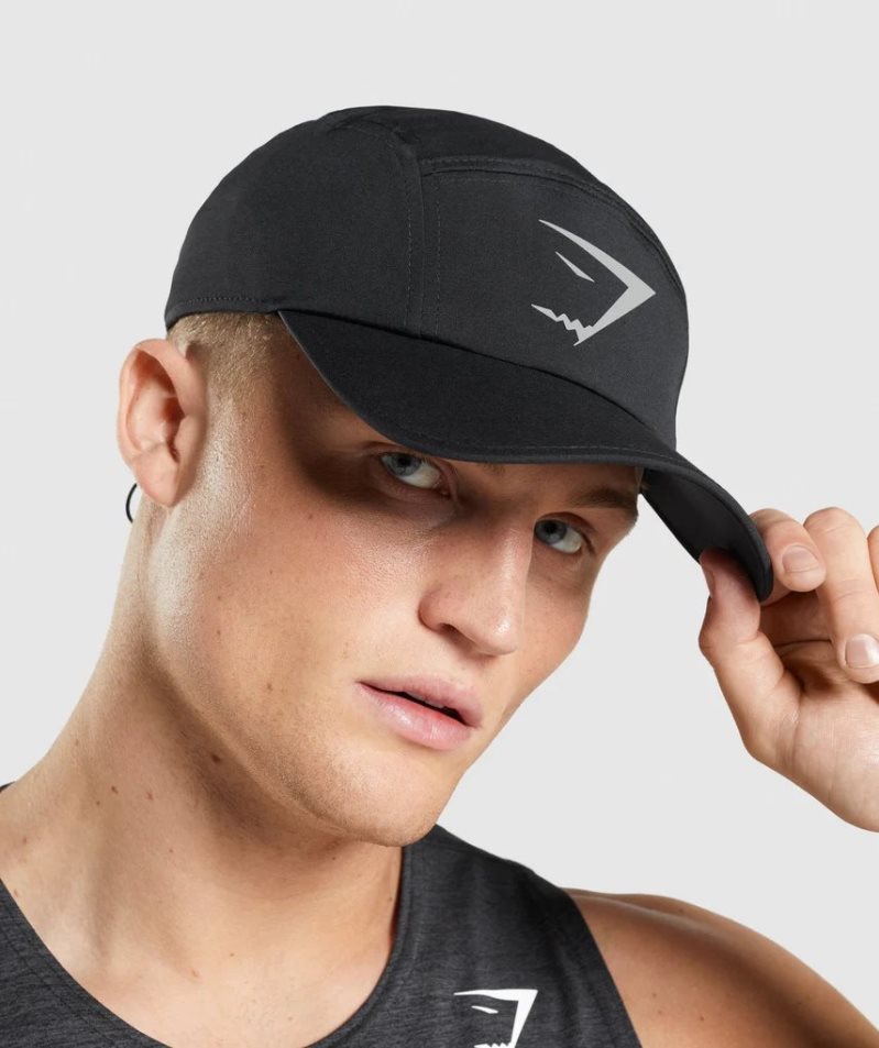 Gymshark Tech Caps Black | NZ 3QSUKD